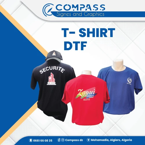 IMPRESSION DTF ( t-shirt - casquette - gilet )