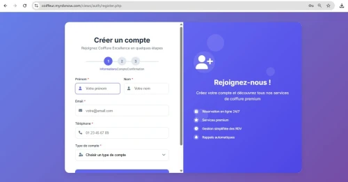Création site web
