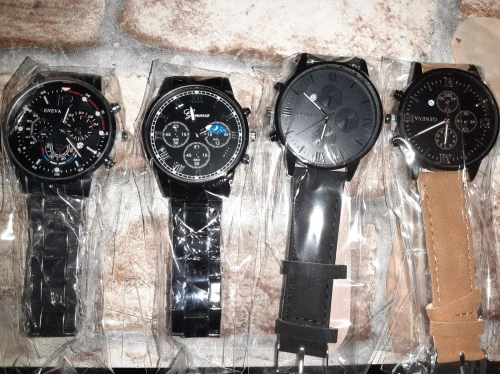 Montre, homme, gros et detail