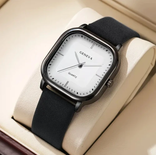 Montre, homme, gros et detail