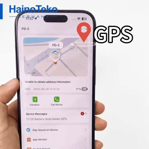 ساعة ذكية قوية في المواصفات بنظام الأندرويد وكاميرا أمامية وشبكات الجيل الخامس والويفي وال GPS مع شاحن أصلي