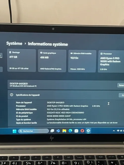 Hp elitebook 835 g8