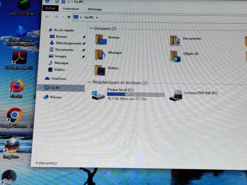 FIJUTSU LIFE BOOK  / INTEL I3 6EME /6G / 128 SSD / 15.6