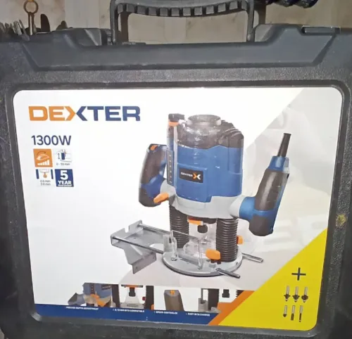 نجارة كهربائي (Défonceuse / Router) من ماركة DEXTER بقوة 1300 واط