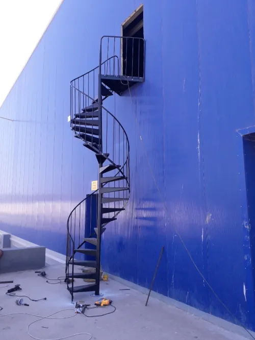 escalier metalique 