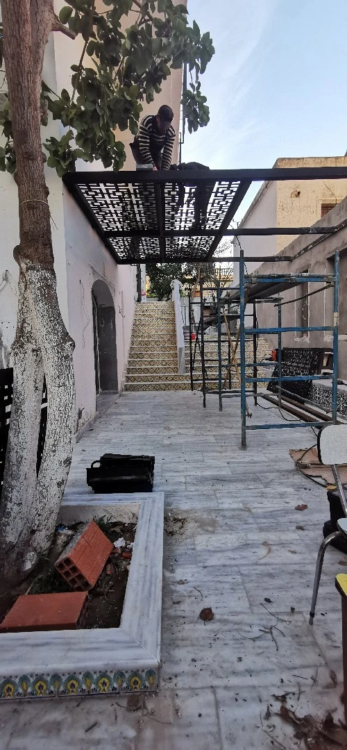 Fabrications tout type veranda tinda pergolas 