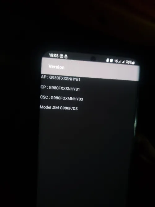 Samsung Galaxy s20