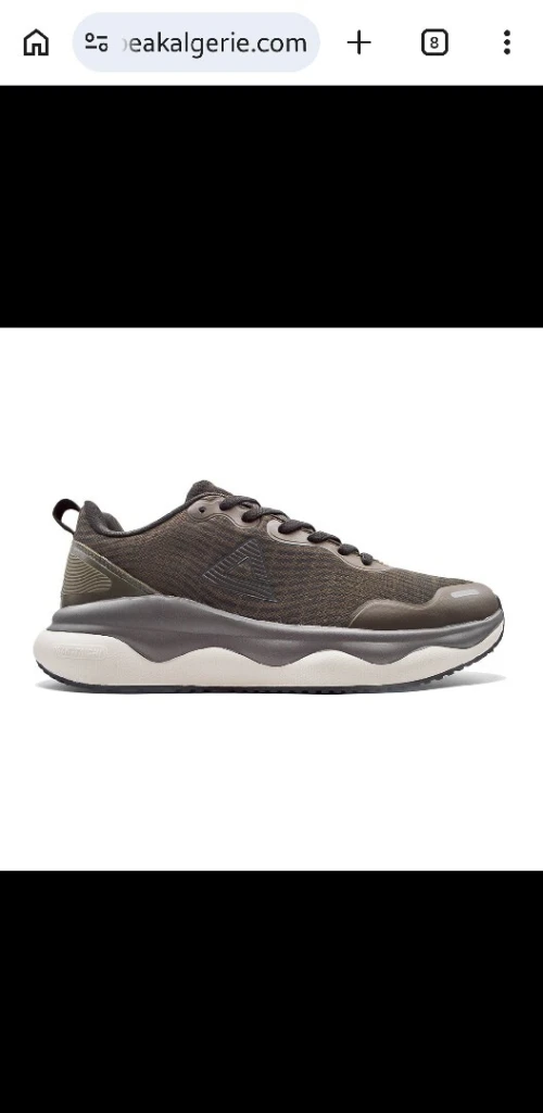 Peak Taichi Walking Shoes Dark Coffee