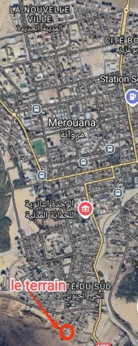 Vente Terrain Batna Merouana