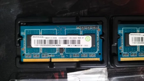 RAM RAMAXEL 4x2=8GB DDR3 LAPTOP
