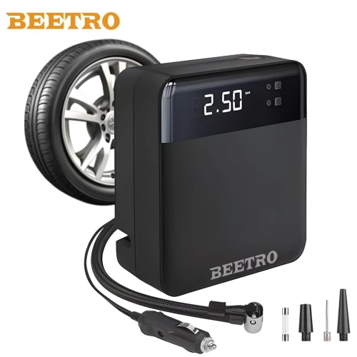 Compresseur de voiture écran LCD 4 جهاز ضغط العجلات للسياراة