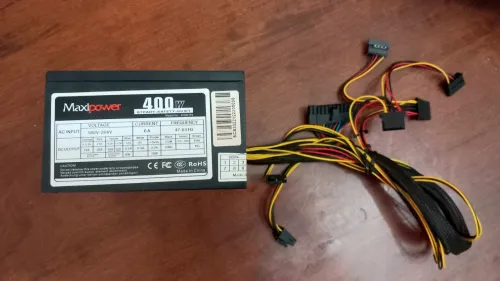 Power supply Maxi power 400W "مستعمل"