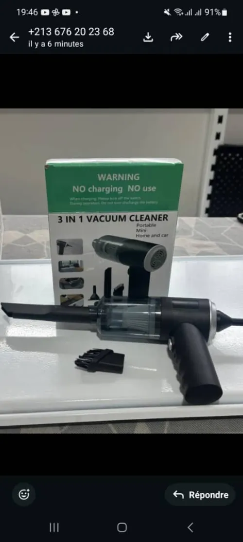 mini aspirateur et seufleur