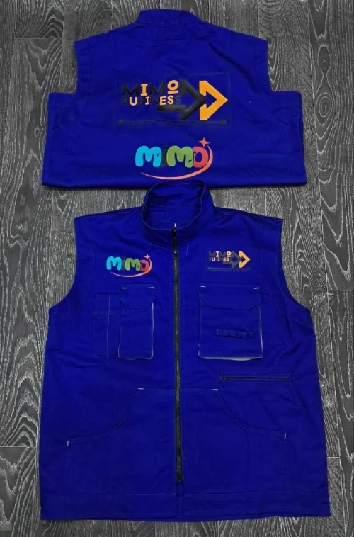 Gilet de travail personnalisé