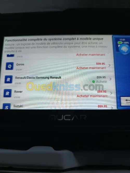 Scaner mucar 900 pro