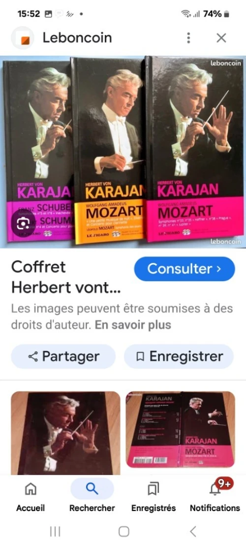 Coffret musique  universal 