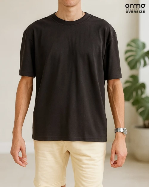 T-shirt oversize en gros 180 gsm