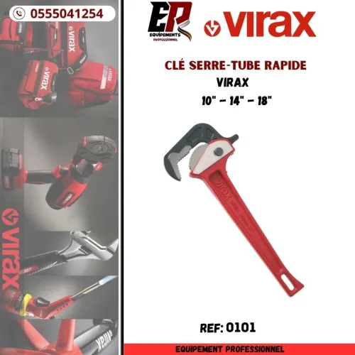 تشكيلة قوية ومتنوعة من مفاتيح وكماشات VIRAX الفرنسية