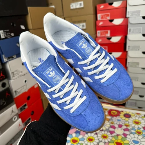 Basquettes Gazelle Indoor Blue Fusion Gum