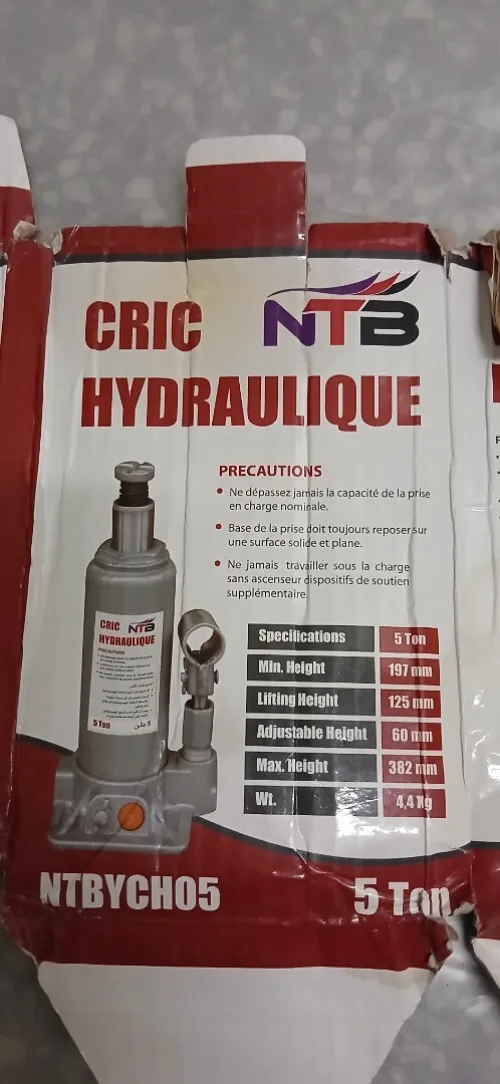 Vend CRIC Hydraulique 5 Tonnes  NTB