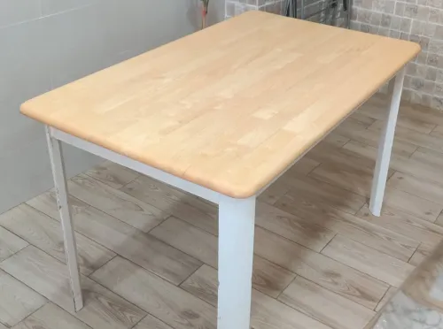 Table de cuisine importation Malaisie bois solide 