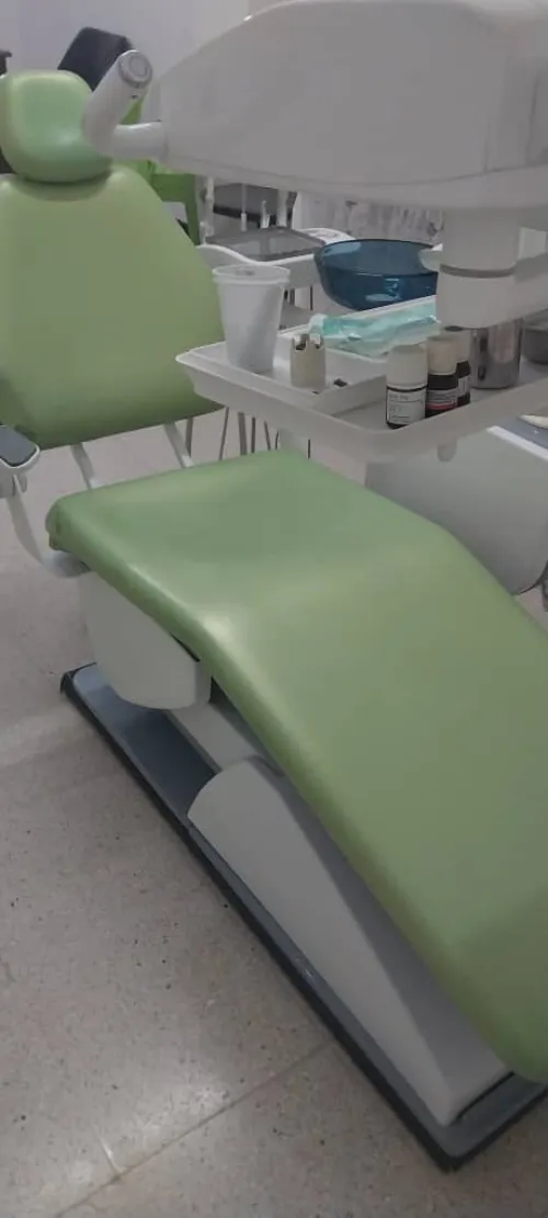 Fauteuil dentaire avec matérield