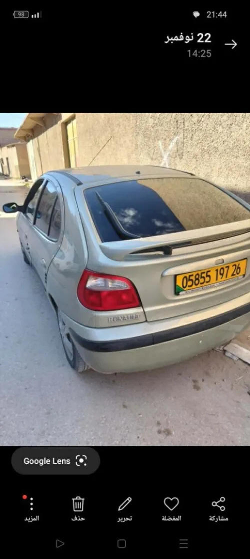 Renault Megane 1 1997 Megane 1