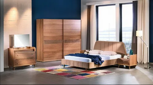 Chambre a coucher de luxe, marque : kargili Mobilya Ta3 l'importation mechi local