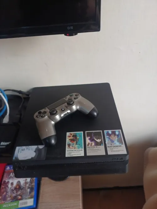 Ps4 slim machi mflatshi +manette 