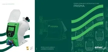 POMPE DOSEUSE PAS À PAS PRISMA | Marque: EMEC
