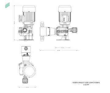 POMPE DOSEUSE À MOTEUR PRIUS | Marque: EMEC