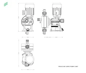 POMPE DOSEUSE À MOTEUR PRIUS | Marque: EMEC