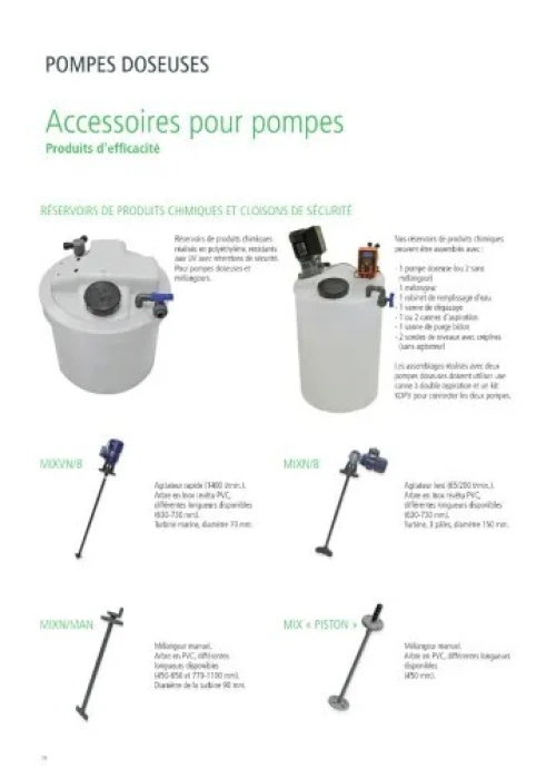 POMPE DOSEUSE ÉLÉCTROMAGNÉTIQUES | Marque: EMEC