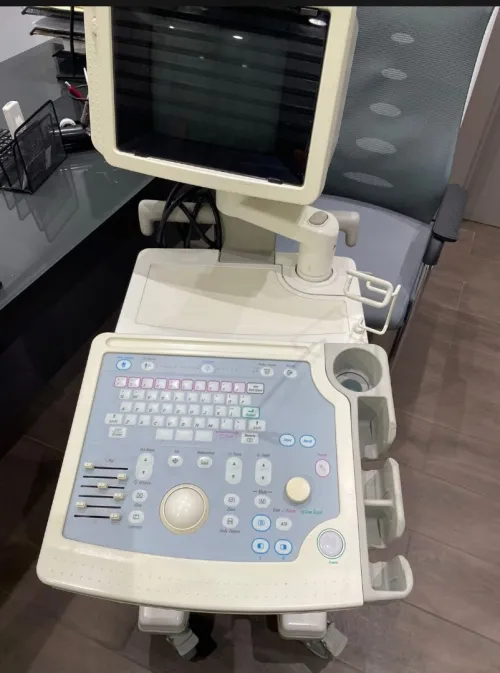 Echographe GE logiq180 ,deux sondes lineaire.