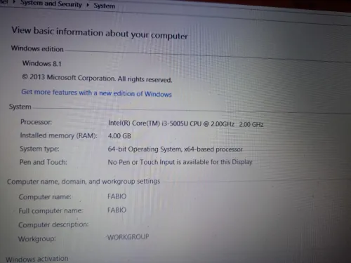 Pc hp très Bon Etat