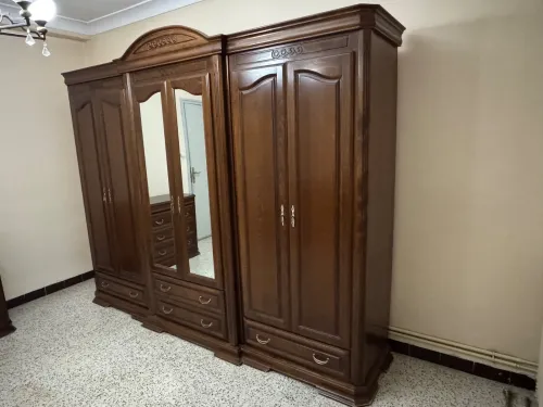 Chambre à coucher complète en bois hêtre