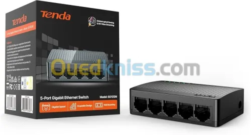 Switch Tenda 5 Ports Gigabit 10/1000M SG105