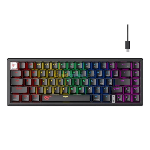 Clavier Mécanique Gaming HAVIT KB874L Compact, RGB et Performant