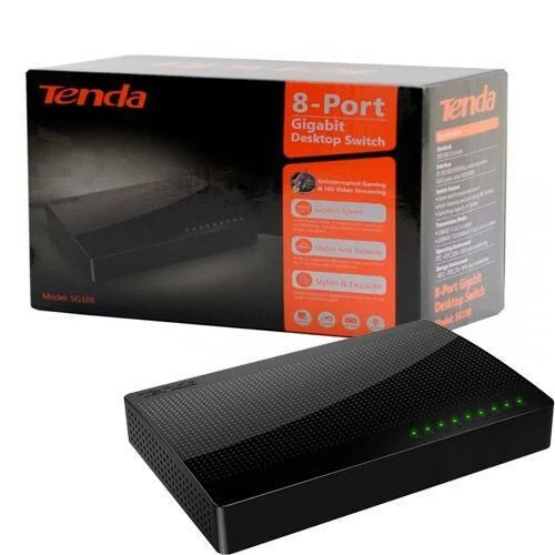 SWITCH 8 PORT GIGABIT 10/1000M TENDA SG108