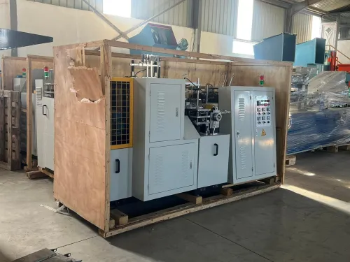  Deux Machine Fabrication des gobelets en papier ألتين لصناعة الاكواب الورقية (NINGBOU  ET JBZ B)
