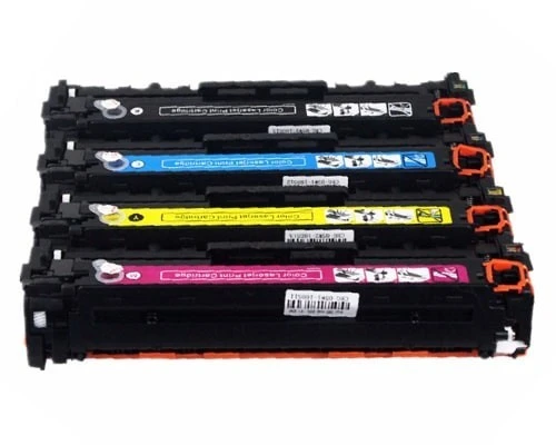 PACK TONER HP 131A CF210A NOIR + 03 COULEURS COMPATIBLE