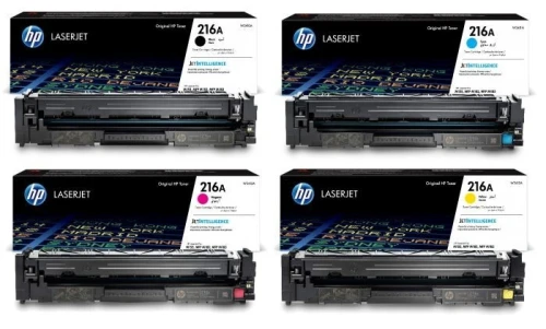 PACK TONER HP 216A NOIR + 03 COULEURS COMPATIBLE / ORIGINAL