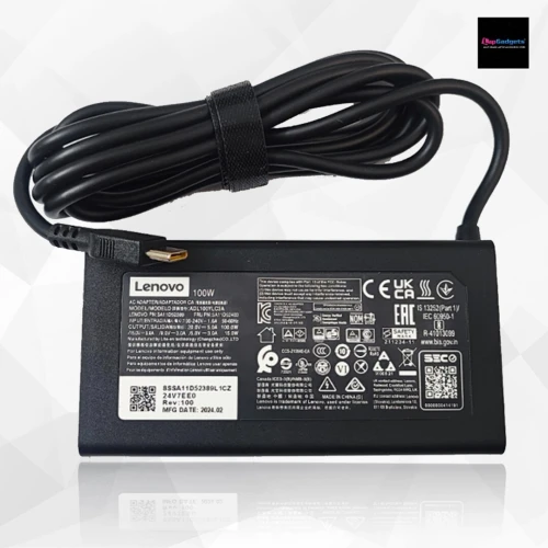 CHARGEUR LENOVO 100WH / 140WH ORIGINAL FOR THINKPAD 14 T580 T580S T570 THINKPAD X1 YOGA GEN 02/03