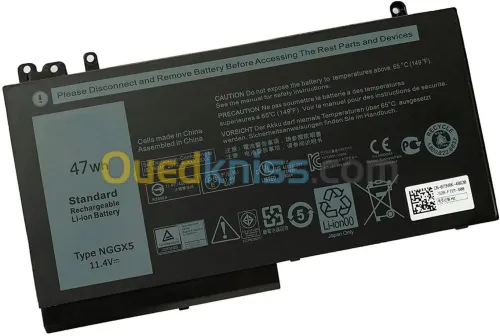 BATTERIE DELL LATITUDE E5270 NGGX5 47 WH HIGH COPY / ORIGINAL