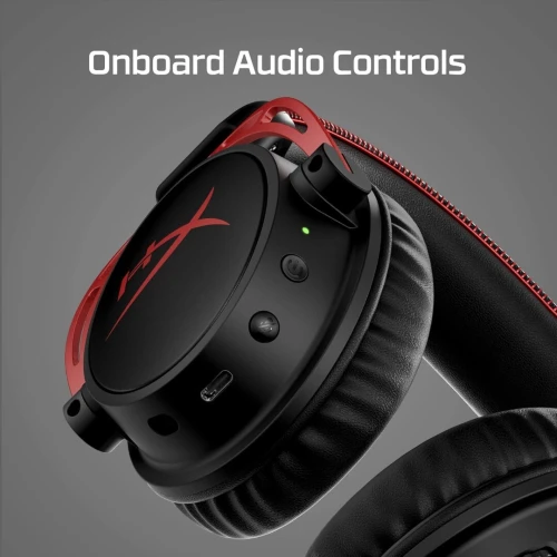 HYPERX CLOUD ALPHA WIRELESS WITH 300 HOURS DTS X WITH DUAL CHAMBRE