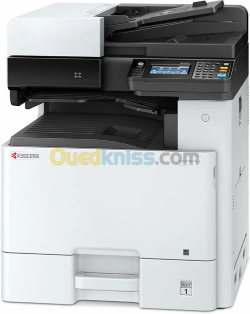 PHOTOCOPIEUR MULTIFONCTION COULEUR KYOCERA M8124CIDN 24PPM A3 ET A4 RECTO-VERSO + ADF + NETWORK 
