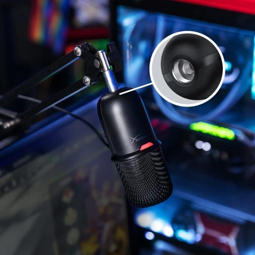 HYPERX SOLOCAST USB CONDENSER GAMING MICROPHONE FOR STREAMING / PODCASTING