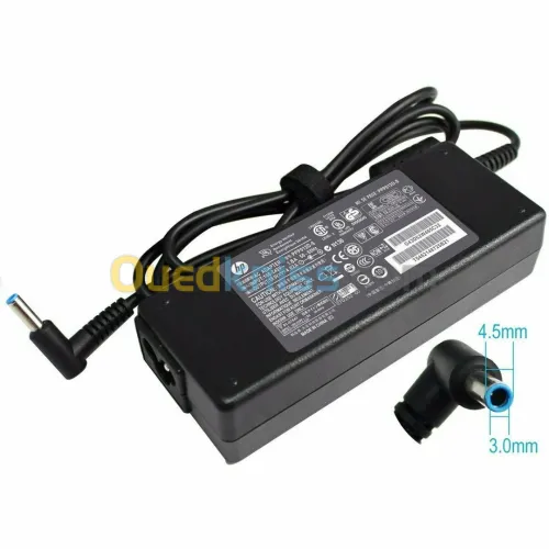 CHARGEUR HP 19.5V/4.62A 3.34A FICHE BLUE ORIGINAL