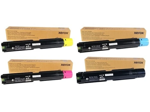 PACK DE TONER XEROX VERSALINK C7120/C7125/C7130 NOIR + 03 COULEURS ORIGINAL