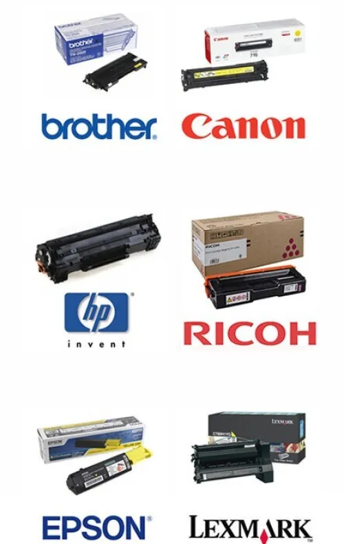 TONER CANON - HP - KYOCERA - EPSON - SAMSUNG - RICOH - PANASONIC ..
